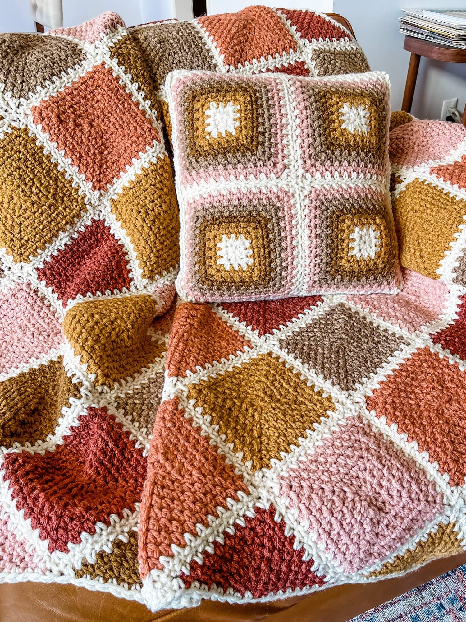Image of Crochet Kit - Matilda Blanket & Pillow