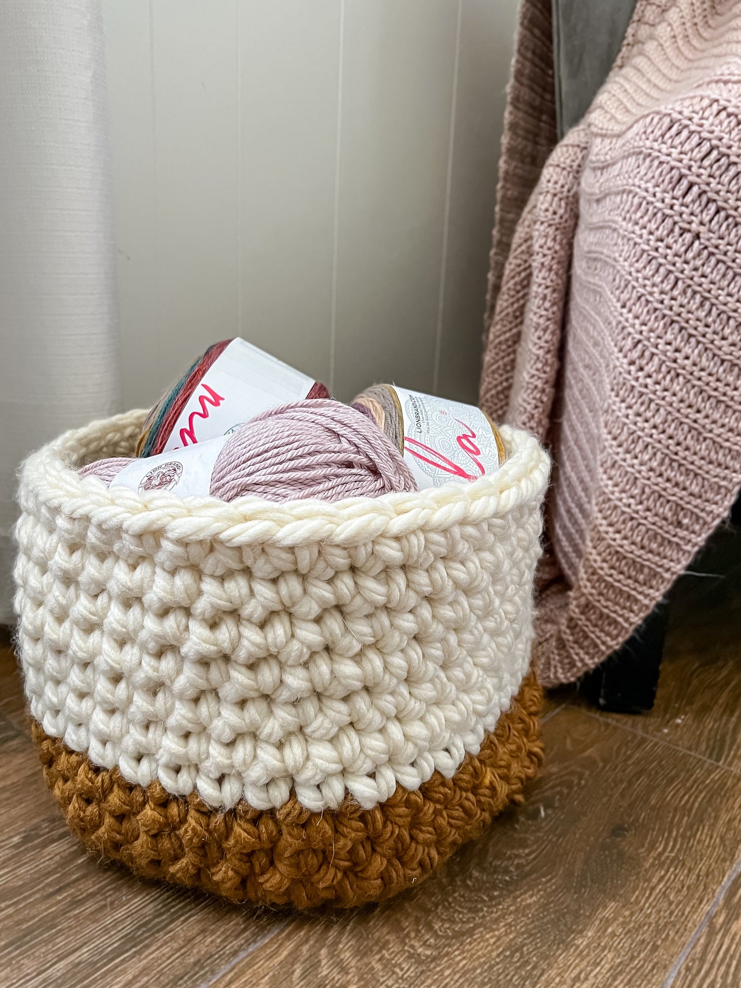 Image of Crochet Kit - Chunky Storage Basket