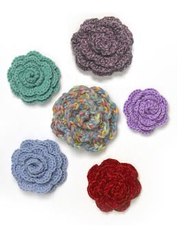 how to make a crochet rosette