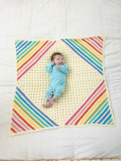 40 Modern Crochet Baby Blankets You Need to Make (2023) - Knits and Knots  by AME