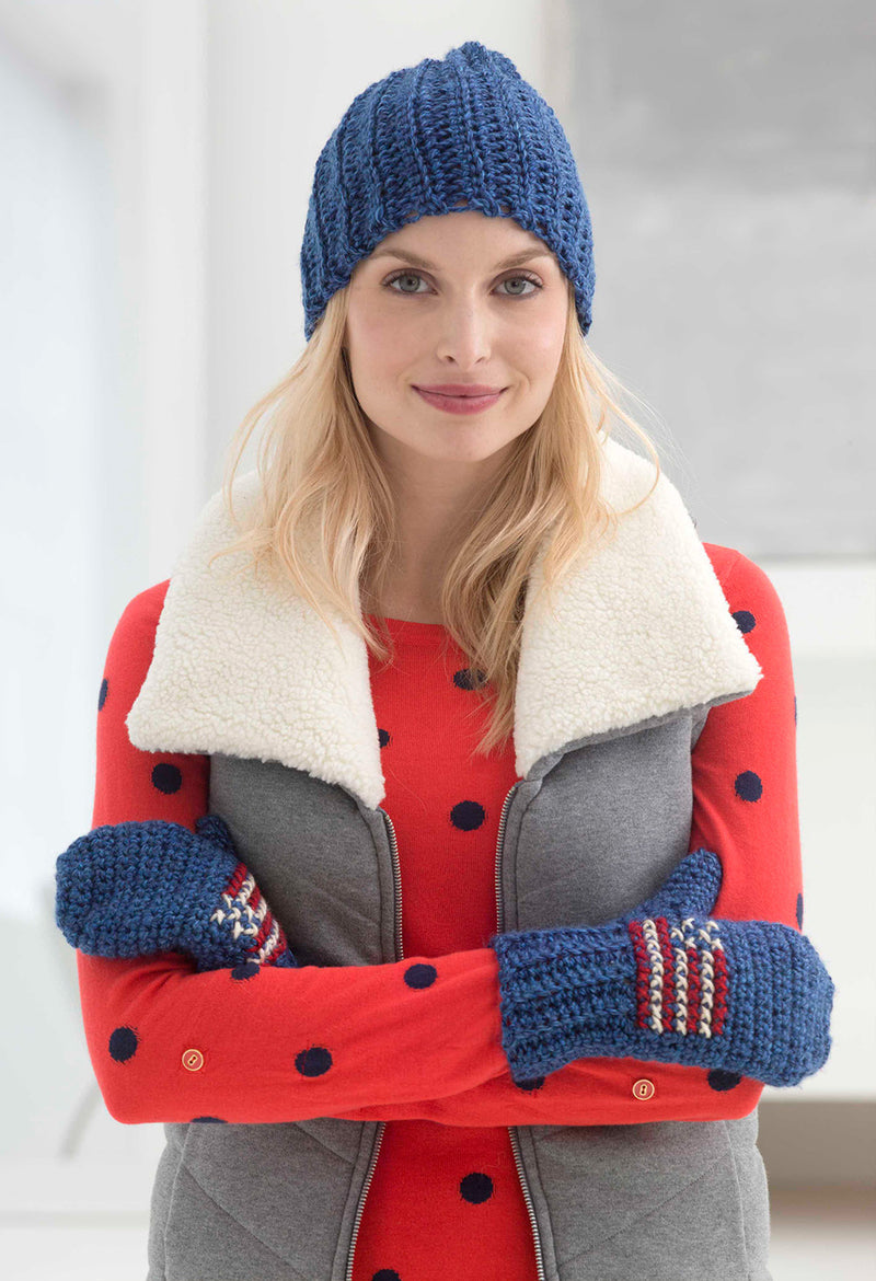 Team USA Hat Pattern (Crochet) – Lion Brand Yarn