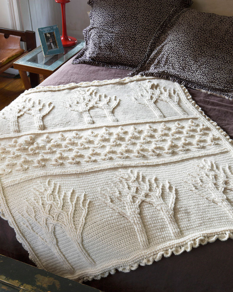 Image of Tree of Life Afghan (Crochet)