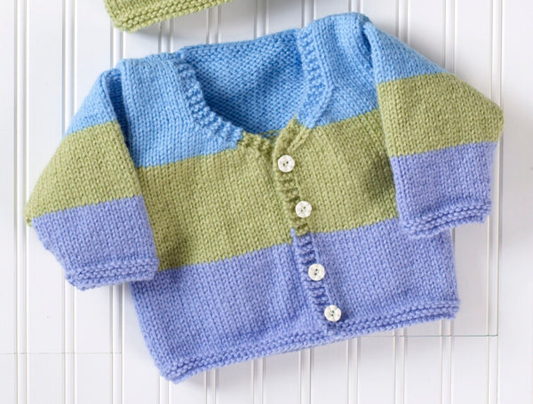 Teddy Cardigan Pattern (Knit) – Lion Brand Yarn