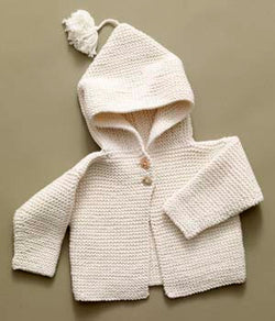 Tied Hoodie Pattern (Knit) – Lion Brand Yarn