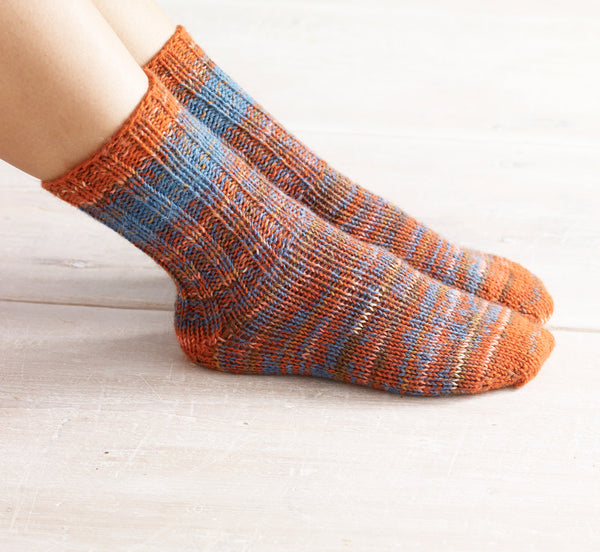 Lakeside Sock - Free Knit Sock Pattern - Cypress and Wool