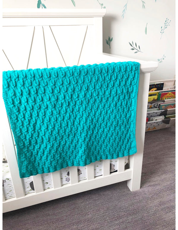 AllFreeCrochetAfghanPatterns - Baby Soft Boucle yarn is used to make this  super soft blanket. It only takes 7 hours to work up! Great for that  last-minute drive-by baby shower!