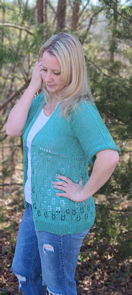 Bellerose Cardigan Knitting Pattern 