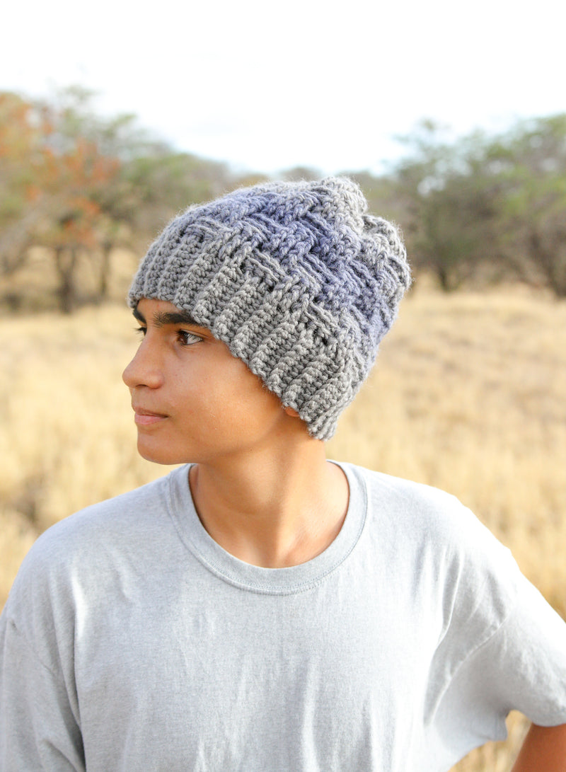 woven beanie