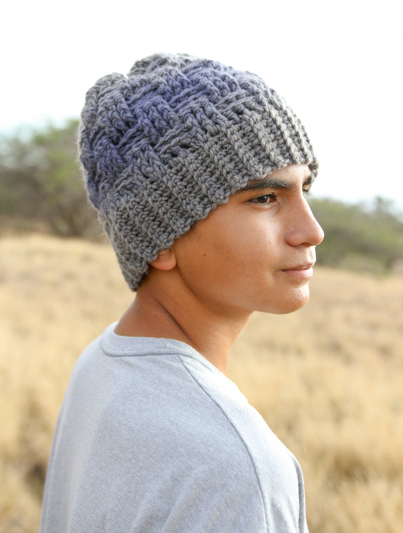 woven beanie