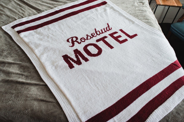 Knit Kit - Rosebud Motel Afghan