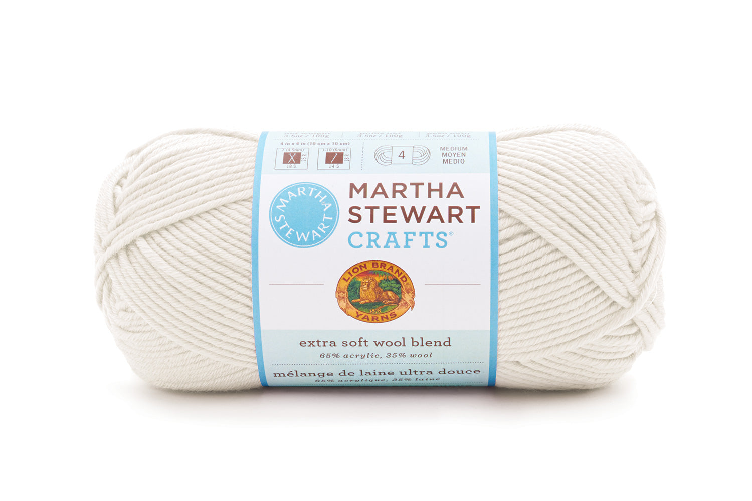 Martha Stewart Crafts® Extra Soft Wool Blend Yarn - Discontinued – Lion  Brand Yarn