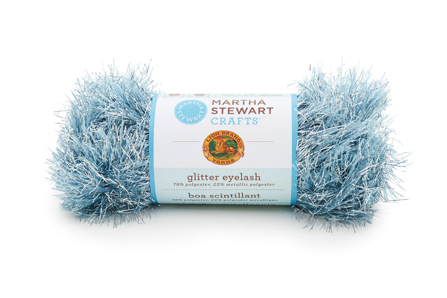 Martha Stewart Crafts® Glitter Eyelash Yarn - Discontinued – Lion Brand Yarn