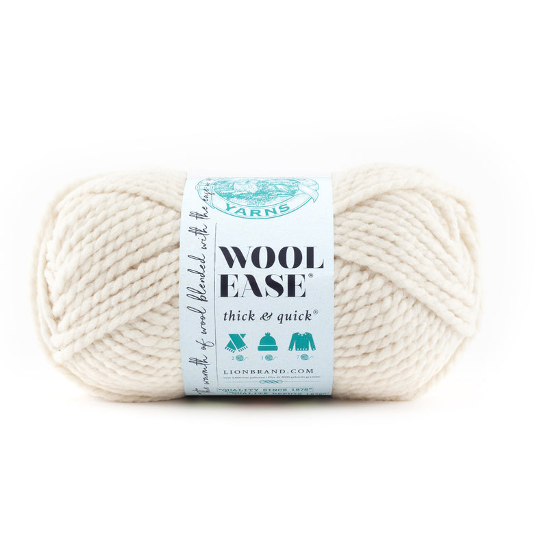 Wool-Ease® Thick & Quick® Yarn – Lion Brand Yarn
