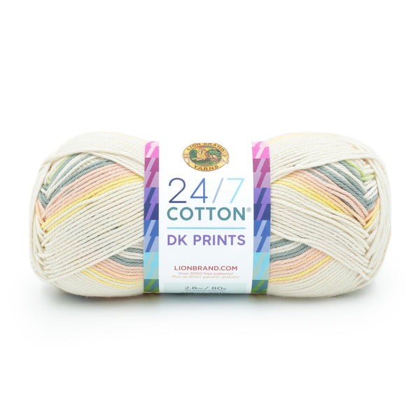 Lion Brand Knitting Yarn Comfy Cotton Blend Flower Garden 3-Skein Factory  Pack (Same Dye Lot) 756-700 Bundle with 1 Artsiga Crafts Project Bag :  : Home