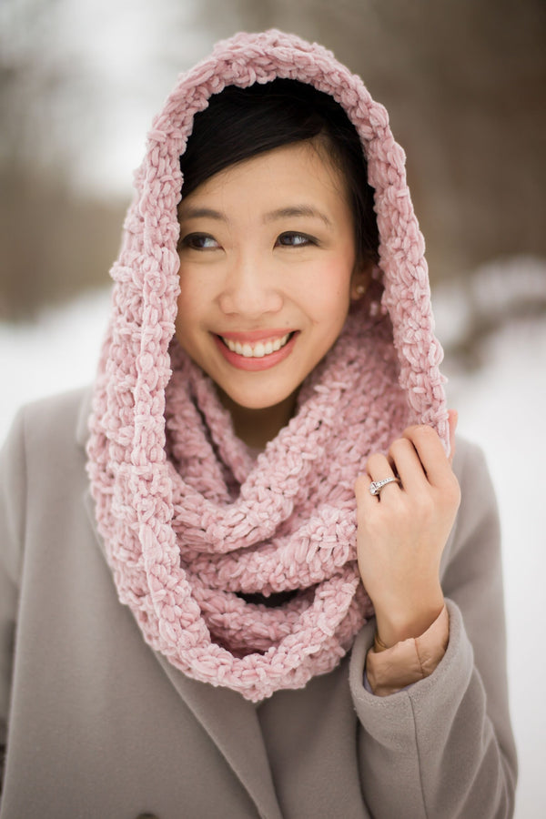 Luxe Faux Fur Cowl (Knit) - All About Ami