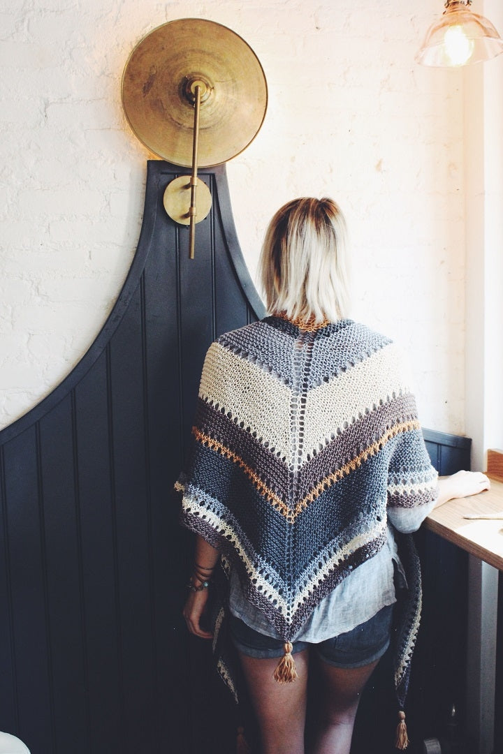 Image of Knit Kit - Coffee Shop Wrap