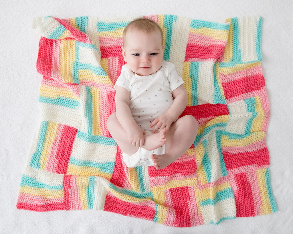 Knitting for Baby: 4 Easy Afghans from Lion Brand