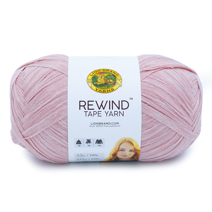 lion brand rewind yarn olive you