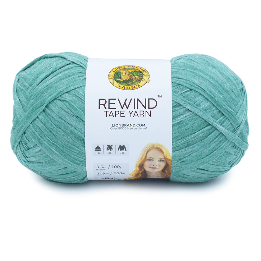 lion brand rewind yarn substitute