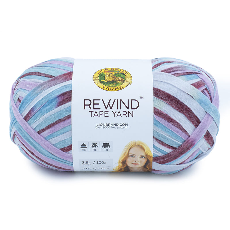 lion brand rewind yarn substitute