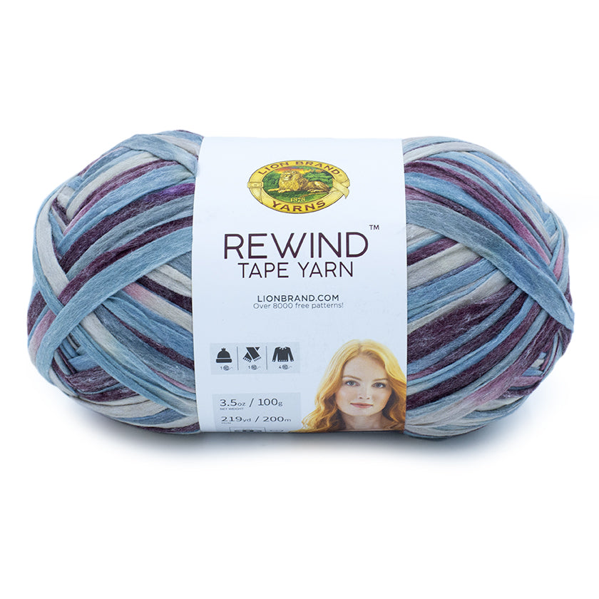 lion brand rewind yarn willow