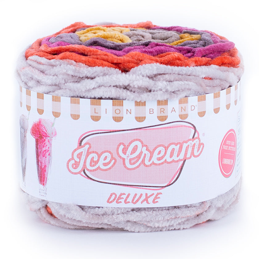 Ice Cream Deluxe Yarn Lion Brand Yarn   Sk 912 205 