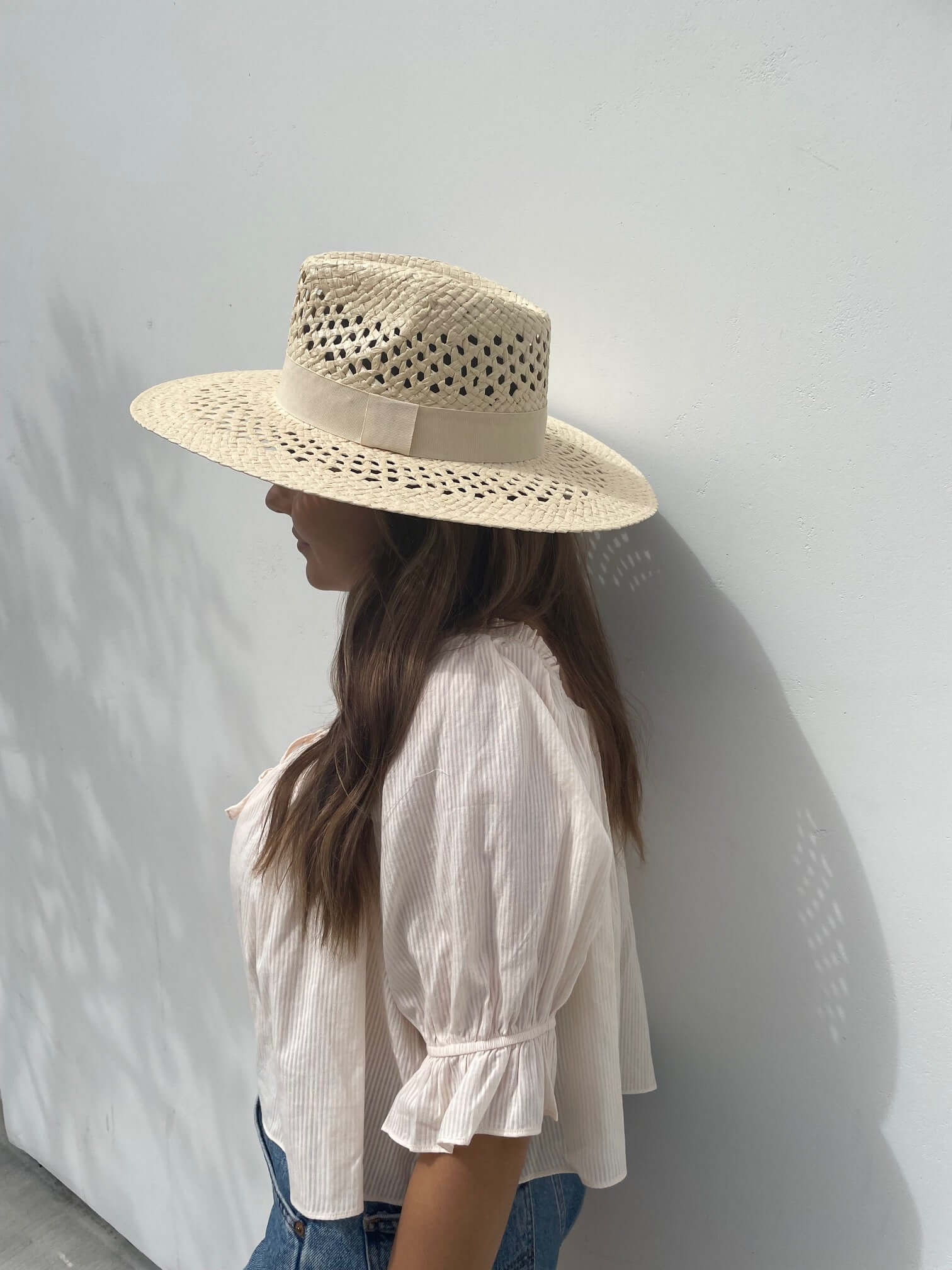 Majorca Open Weave Straw Fedora Hat and Hats by Lovely Curated Things