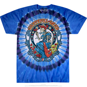 Grateful Dead Vintage Seasons of The Dead Poly-Cotton Tie-Dye T-Shirt