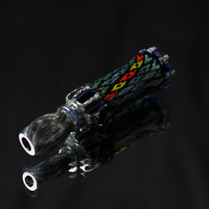 Rotational Science Glass Cold Worked Peyote Stich Chillum
