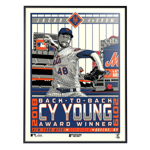 New York Mets Pete Alonso '19 Rookie of the Year 18x24 Serigraph