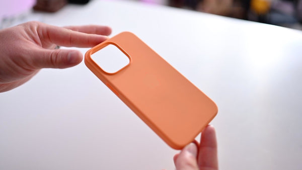 minimalist silicone phone case