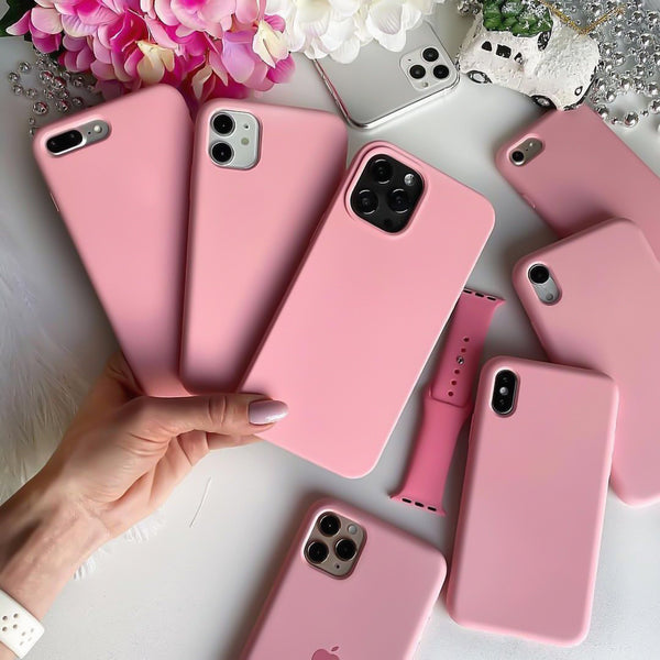 pink phone case