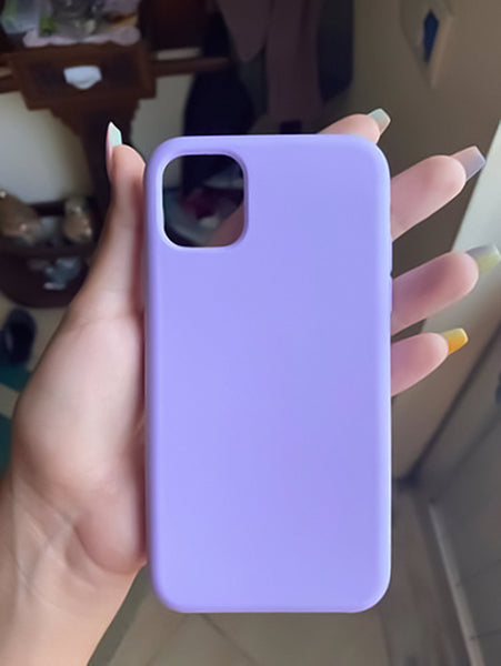 purple silicone case