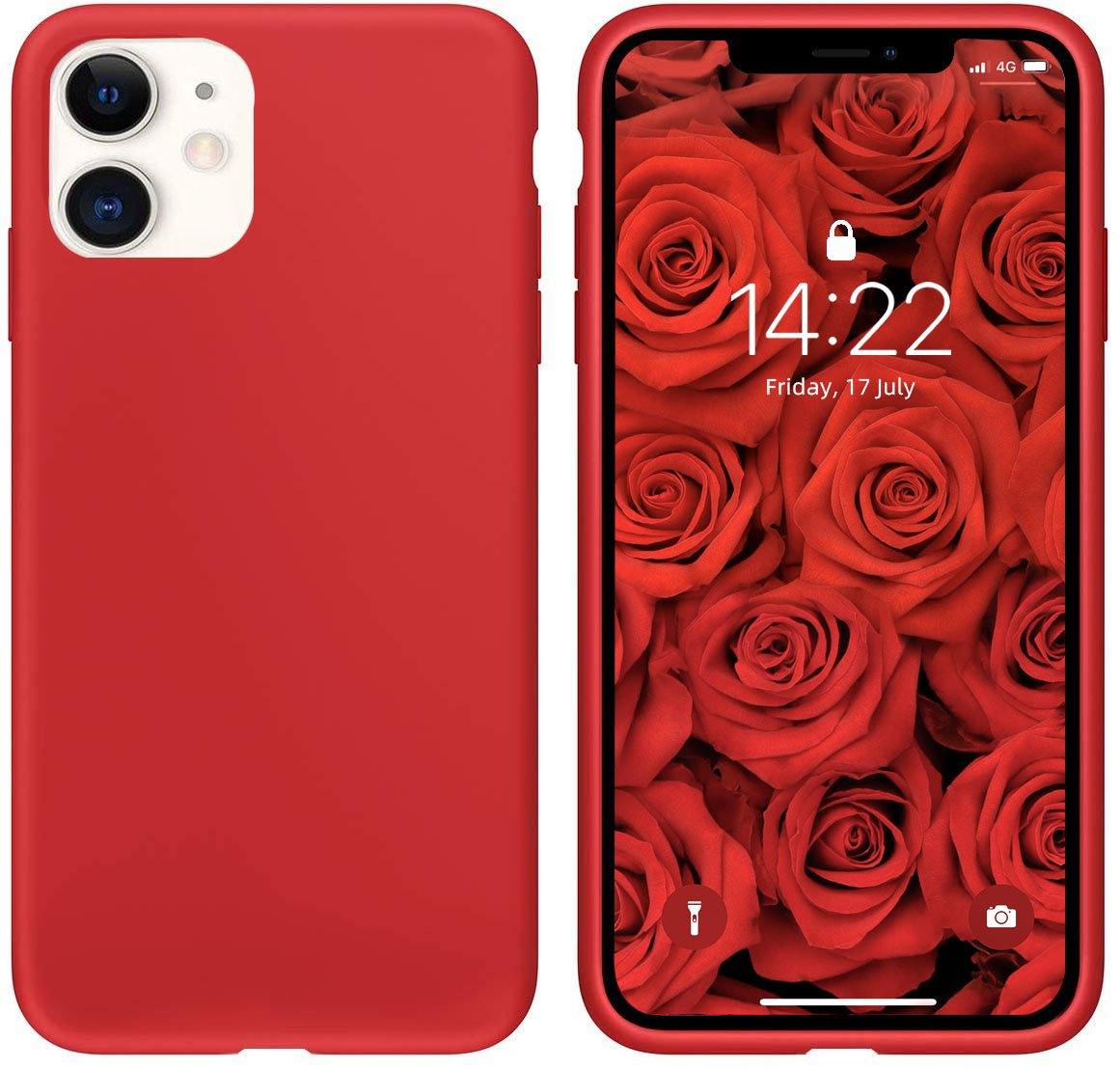 Iphone 11 red чехлы