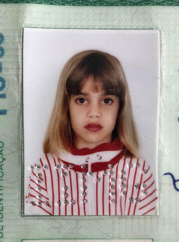 Camila's 6-year old passport photo