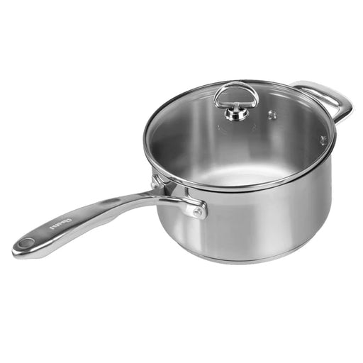 Chantal 21 Steel Induction Stock Pot w/ Glass Lid - 8 Qt