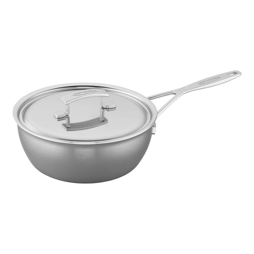 Demeyere Industry 5-Ply Sauté Pan, 3QT, Made in Belgium, Stainless