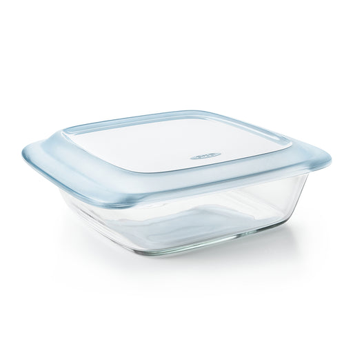 OXO Good Grips Glass 3 Qt Baking Dish with Lid — Las Cosas Kitchen Shoppe