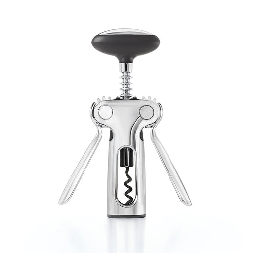 OXO Steel Vertical Lever Corkscrew with Removable Foil Cutter