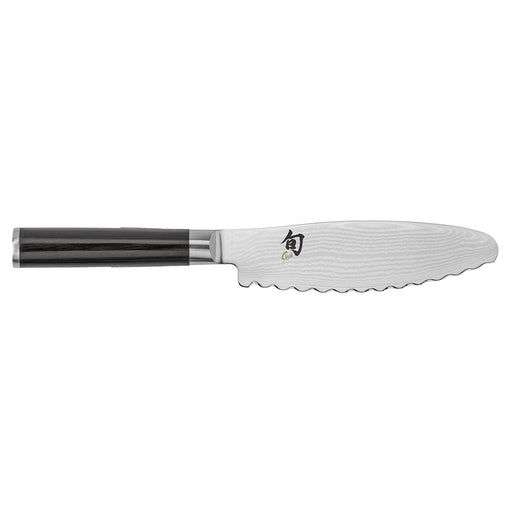Serrated Utility Kitchen Knife, Shun Classic