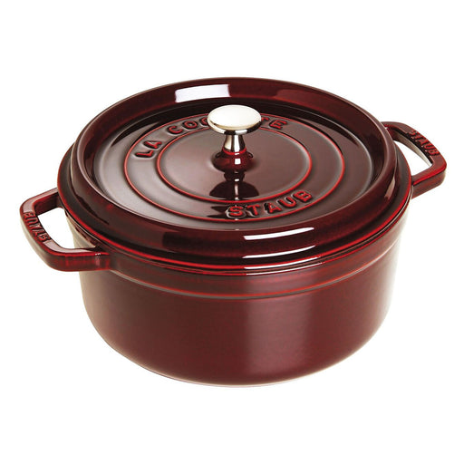 Staub Cast Iron 4-pc Stackable Set - Grenadine