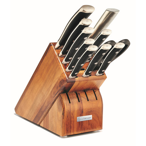Ikon Selection 6-piece Steak Knife Set with Leather Knife Roll - WÜSTHOF -  Official Online Store