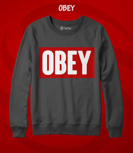 obey sweat shirt