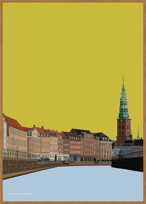 Plakat af Gammel Strand i København - - Art Come to Me .dk