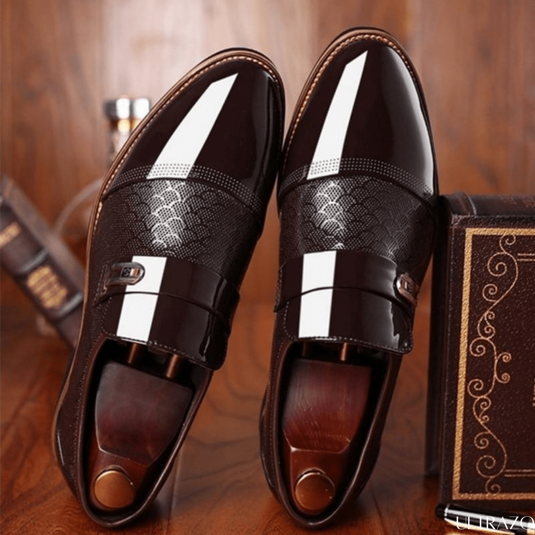 DiAngelo Moretti™ Embossed Dress Shoes - Ultrazo