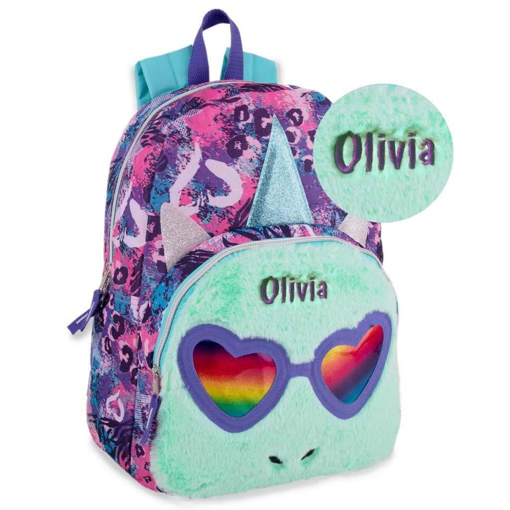 personalized unicorn backpack