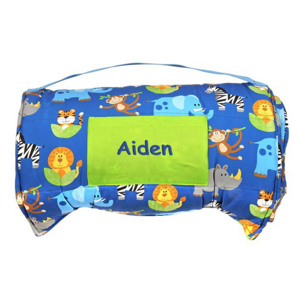 Personalized Toddler Preschool Nap Mats Safari Dibsies