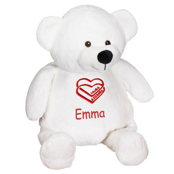 personalized valentine teddy bear