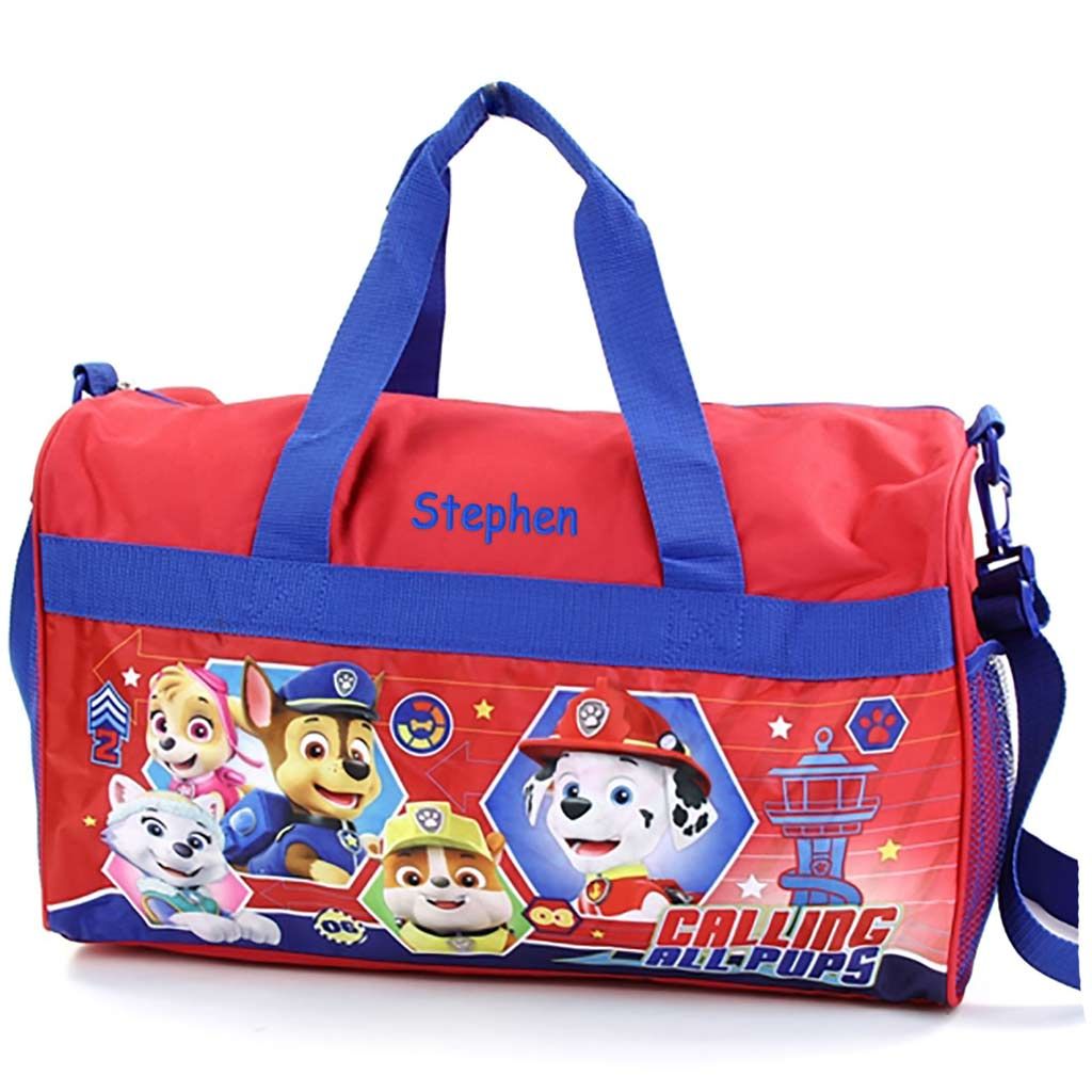 paw patrol duffle bag