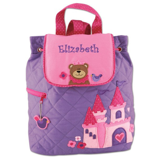 Personalized Princess Bear Embroidered Backpack | Dibsies Personalization Station